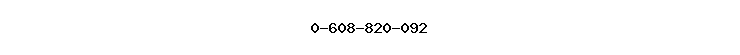 0-608-820-092