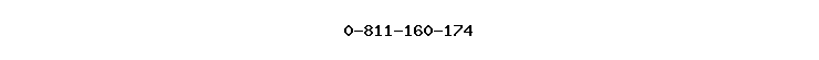 0-811-160-174