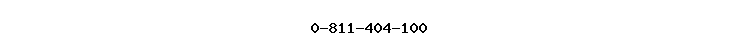 0-811-404-100