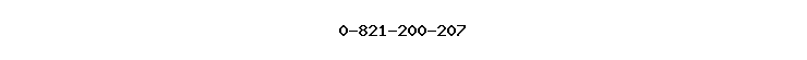 0-821-200-207