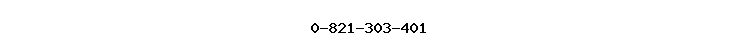 0-821-303-401