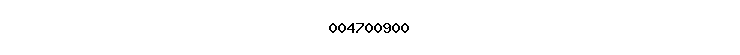 004700900