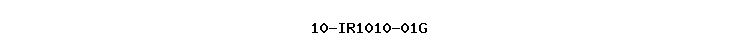 10-IR1010-01G