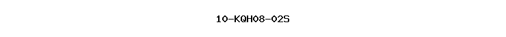 10-KQH08-02S