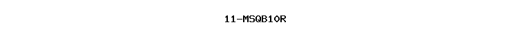 11-MSQB10R