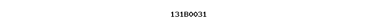 131B0031