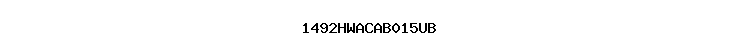 1492HWACAB015UB