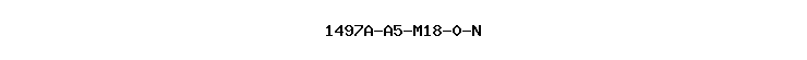 1497A-A5-M18-0-N