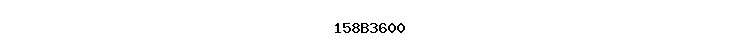 158B3600