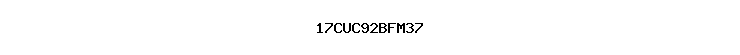 17CUC92BFM37