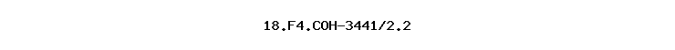 18.F4.COH-3441/2.2