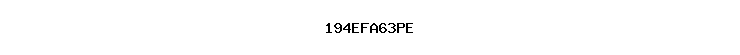 194EFA63PE