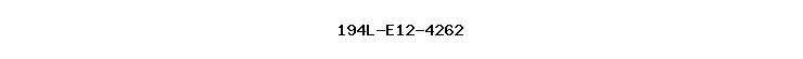 194L-E12-4262