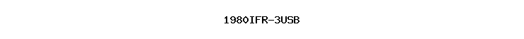 1980IFR-3USB