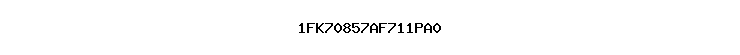 1FK70857AF711PA0