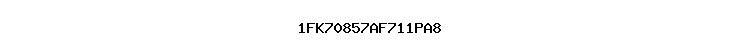 1FK70857AF711PA8