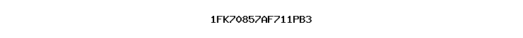 1FK70857AF711PB3