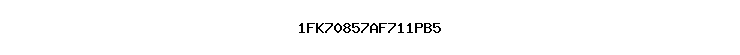 1FK70857AF711PB5