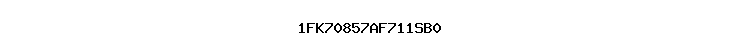 1FK70857AF711SB0