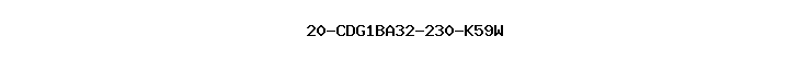 20-CDG1BA32-230-K59W