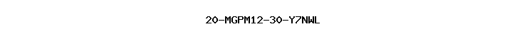 20-MGPM12-30-Y7NWL