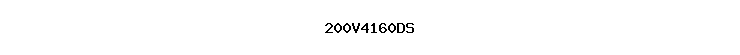 200V4160DS