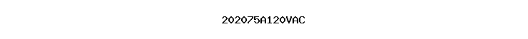 202075A120VAC