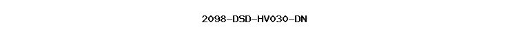 2098-DSD-HV030-DN