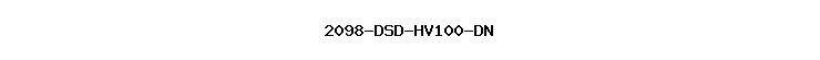 2098-DSD-HV100-DN