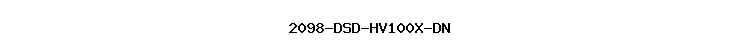 2098-DSD-HV100X-DN