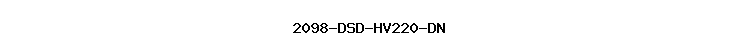 2098-DSD-HV220-DN