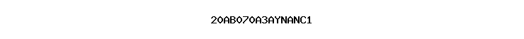 20AB070A3AYNANC1