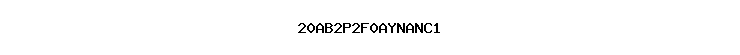 20AB2P2F0AYNANC1