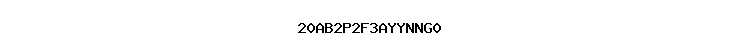 20AB2P2F3AYYNNG0