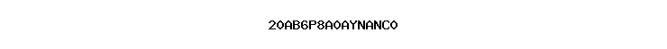 20AB6P8A0AYNANC0