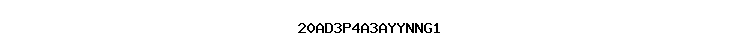 20AD3P4A3AYYNNG1