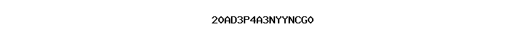 20AD3P4A3NYYNCG0