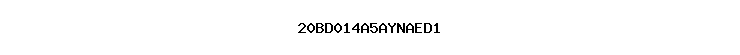 20BD014A5AYNAED1