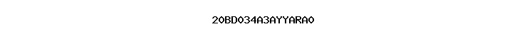 20BD034A3AYYARA0