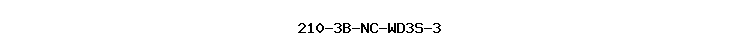 210-3B-NC-WD3S-3