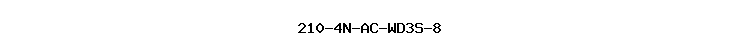210-4N-AC-WD3S-8