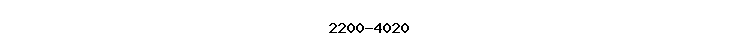 2200-4020