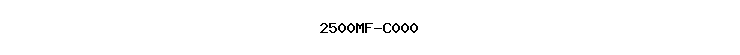 2500MF-C000