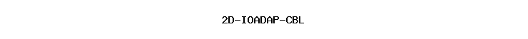 2D-IOADAP-CBL