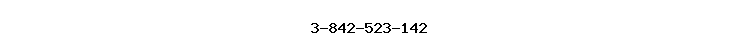 3-842-523-142