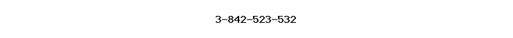 3-842-523-532