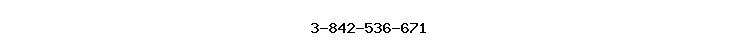 3-842-536-671