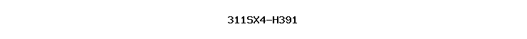 311SX4-H391