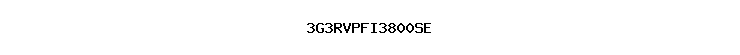 3G3RVPFI3800SE