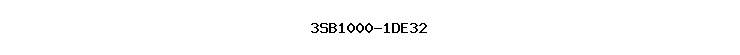 3SB1000-1DE32